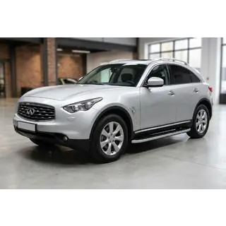 Seitenschweller Tayga Grey (2 Stk., Aluminium) Infiniti FX 2003-2008 Foto 1
