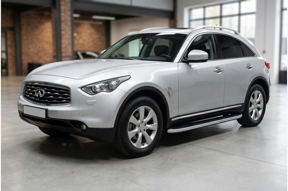 Infiniti FX 2003-2008 Seitenschweller Tayga Grey (2 Stk., Aluminium) Foto 1