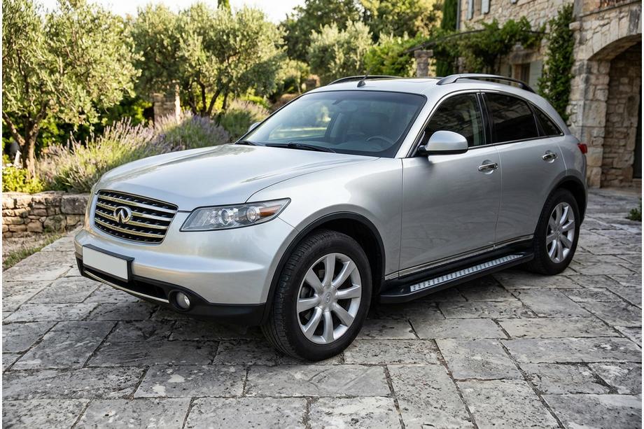 Infiniti FX 2003-2008 Seitenschweller Vision New Black (2 Stk., Aluminium) Foto 1