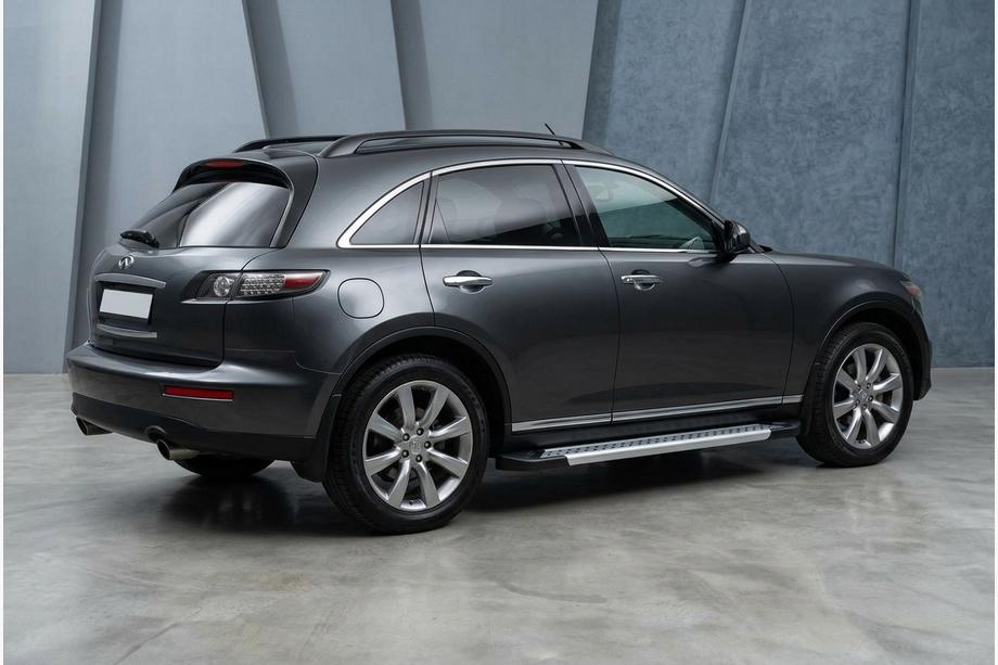 Infiniti FX 2003-2008 Seitenschweller Vision New Grey (2 Stk., Aluminium) Image