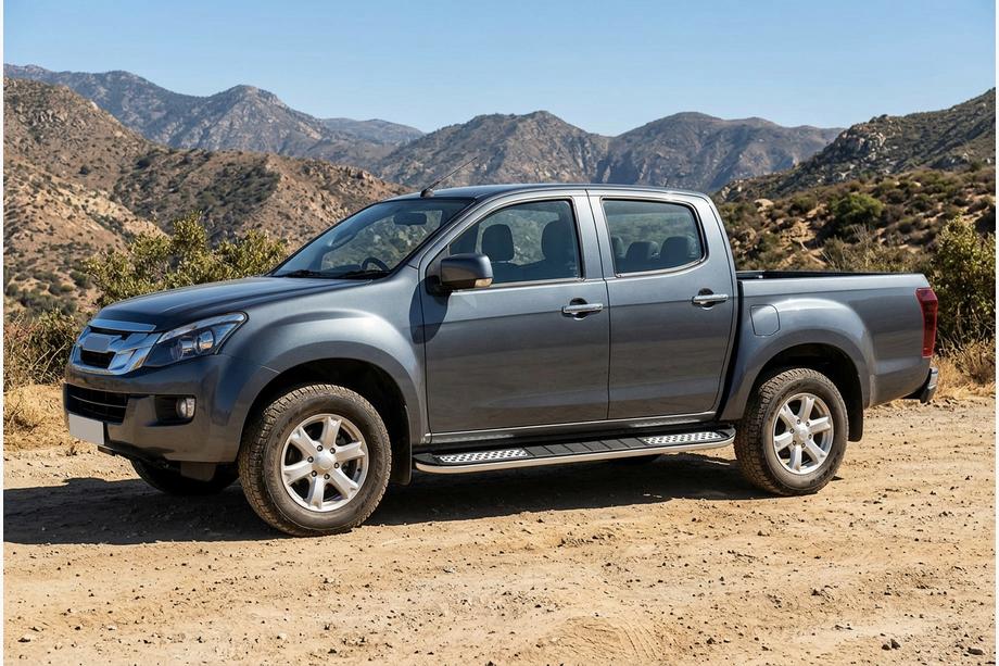 Isuzu D-Max 2011-2019 Seitenschweller Tayga V2 (2 Stk., Aluminium) Image