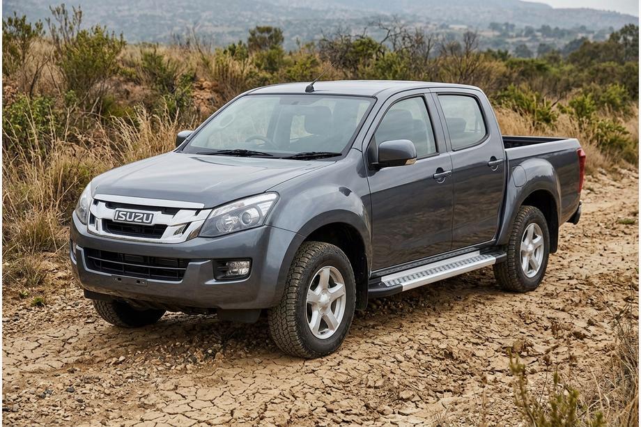 Isuzu D-Max 2011-2019 Seitenschweller Vision New Grey (2 Stk., Aluminium) Image