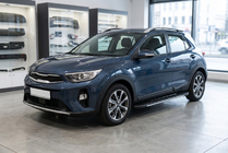 Kia Stonic 2017- Trittbretter Bosphorus Grey (2 Stk., Aluminium) Foto 1