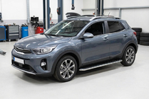 Kia Stonic 2017- Seitenschweller Maydos V1 (2 Stk., Aluminium) Foto 1