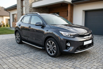 Kia Stonic 2017- Seitenschweller BlackLine (2 Stk., Aluminium) Foto 1