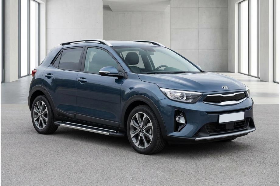Kia Stonic 2017- Seitenschweller RedLine (2 Stk., Aluminium) Image
