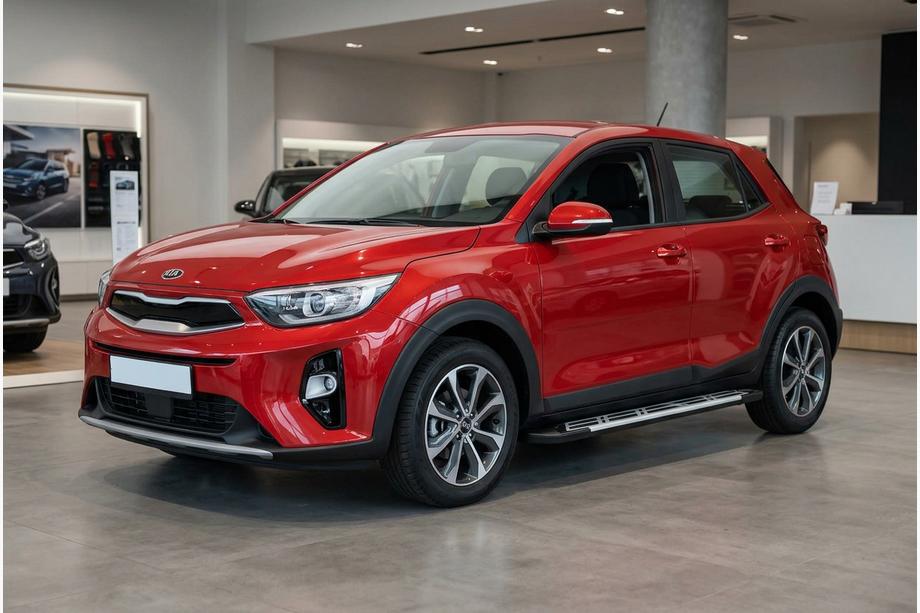 Kia Stonic 2017- Seitenschweller Sunrise (2 Stk., Aluminium) Image