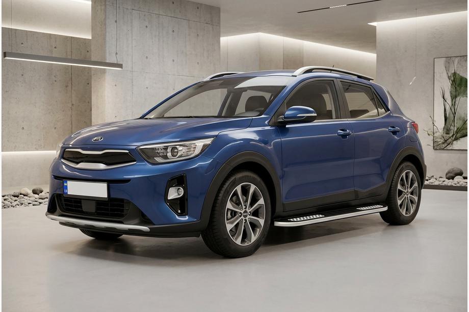 Kia Stonic 2017- Seitenschweller Tayga V2 (2 Stk., Aluminium) Image