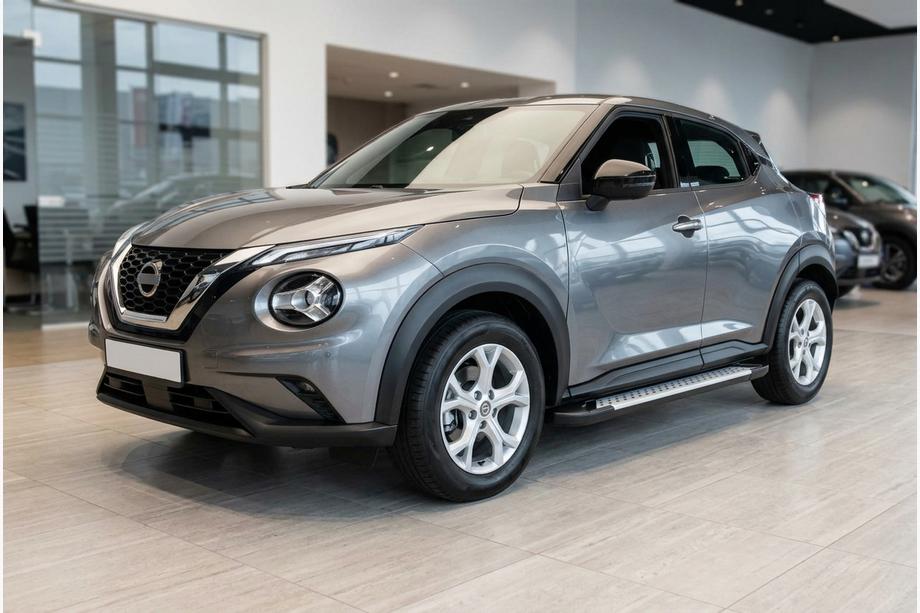 Nissan Juke 2020- Trittbretter Allmond Grey (2 Stk., Aluminium) Foto 1