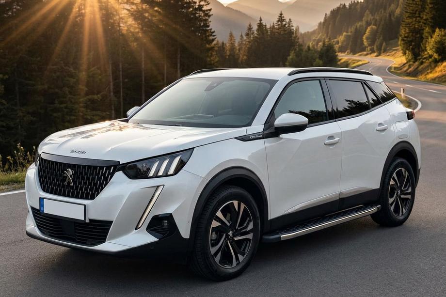 Peugeot 2008 2019- Seitenschweller BlackLine (2 Stk., Aluminium) Image