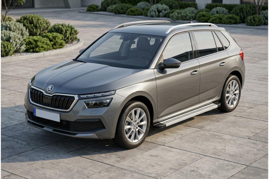 Skoda Kamiq 2019- Seitenschweller Maya V2 (2 Stk., Aluminium) Image