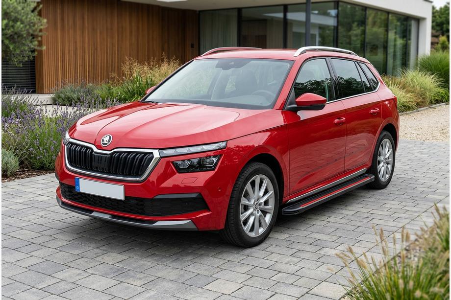 Skoda Kamiq 2019- Seitenschweller Maya Red (2 Stk., Aluminium) Image