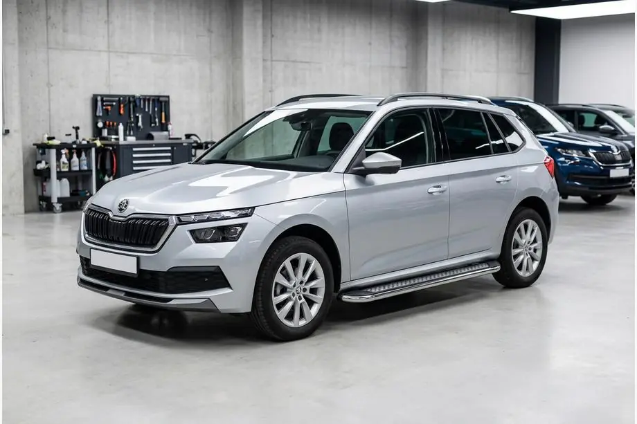 Skoda Kamiq 2019- Trittbretter Maydos V2 (2 Stk., Aluminium) Image
