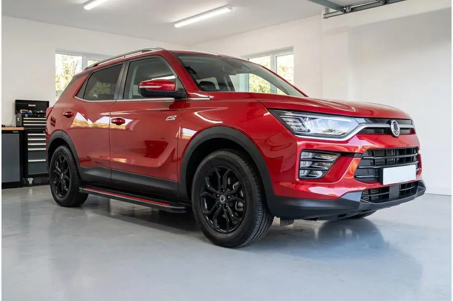 SsangYong Korando 2019- Seitenschweller Maya Red (2 Stk., Aluminium) Image
