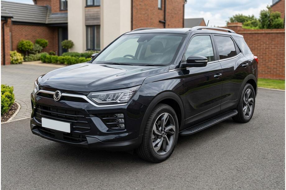 SsangYong Korando 2019- Seitenschweller Tayga Black (2 Stk., Aluminium) Foto 1