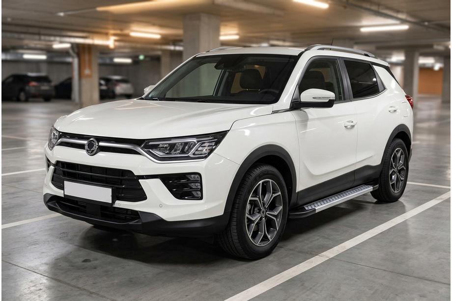 SsangYong Korando 2019- Seitenschweller Vision New Grey (2 Stk., Aluminium) Image