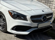Mercedes CLA C117 2013-2019 Frontemblem (18,4 cm) Foto 2