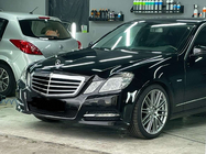 Mercedes E-class W212 2009-2016 Emblem Zielscheibe (mit Schriftzug) Foto 2
