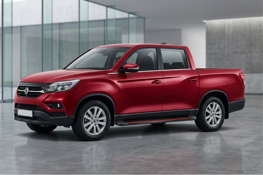 SsangYong Musso II 2018– Seitenschweller Maya Red (2 Stk., Aluminium) Foto 1