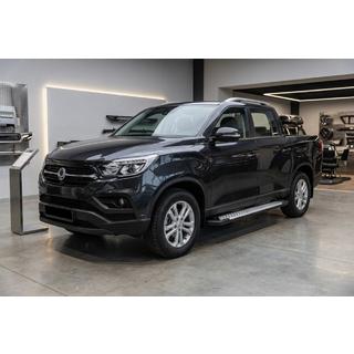 Trittbretter Allmond Grey (2 Stk., Aluminium) SsangYong Musso ІІ 2018- Foto 1