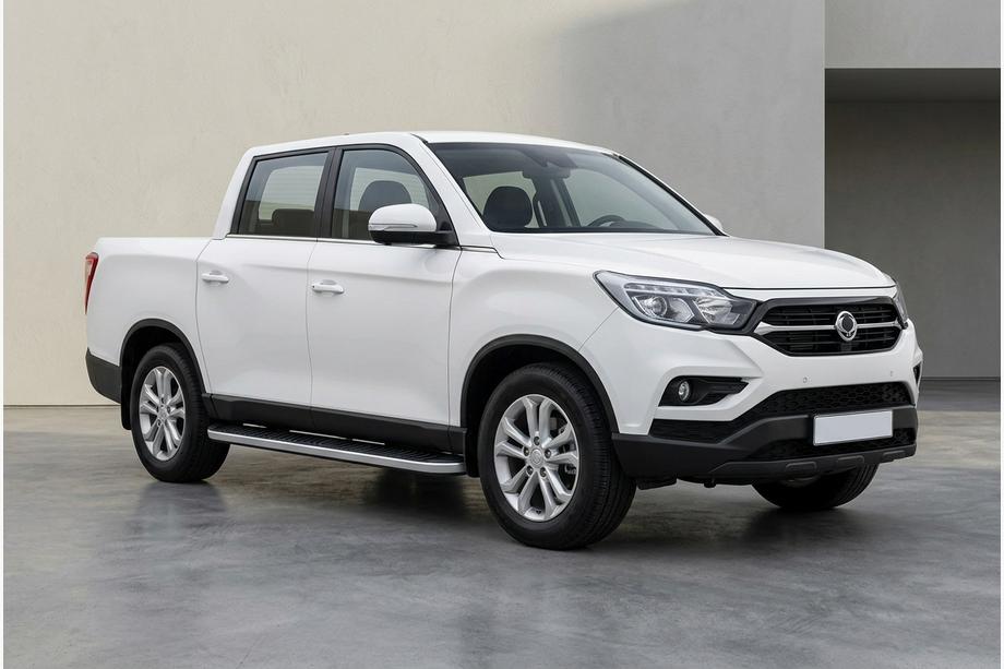 SsangYong Musso II 2018– Seitenschweller Tayga Grey (2 Stk., Aluminium) Foto 1