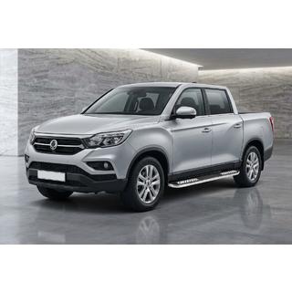 Seitenschweller Tayga V2 (2 Stk., Aluminium) SsangYong Musso ІІ 2018- Foto 1