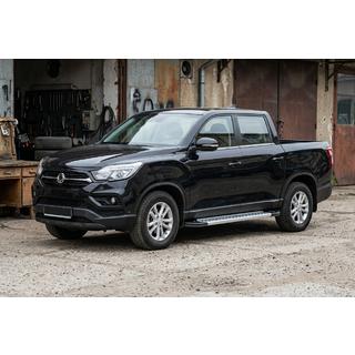 Seitenschweller Vision New Grey (2 Stk., Aluminium) SsangYong Musso ІІ 2018- Foto 1