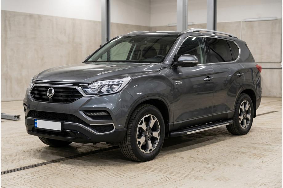 SsangYong Rexton II 2017- Seitenschweller Bosphore Grey (2 Stk., Aluminium) Image