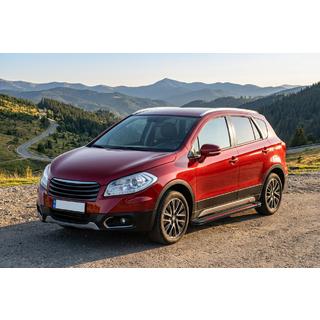 Seitenschweller Maya Red (2 Stk., Aluminium) Suzuki SX4 S-Cross 2013-2016 Foto 1