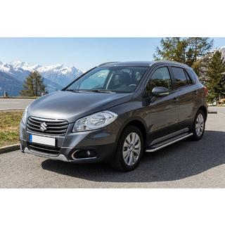 Seitenschweller Maydos V2 (2 Stk., Aluminium & Edelstahl) Suzuki SX4 S-Cross 2013-2016 Foto 1