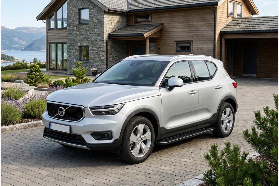 Volvo XC40 2018- Trittbretter Allmond Black (2 Stk., Aluminium) Image