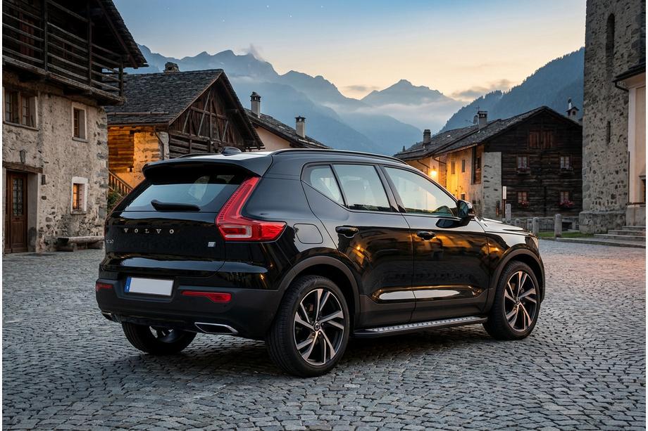 Volvo XC40 2018- Seitenschweller Vision New Black (2 Stk., Aluminium) Image