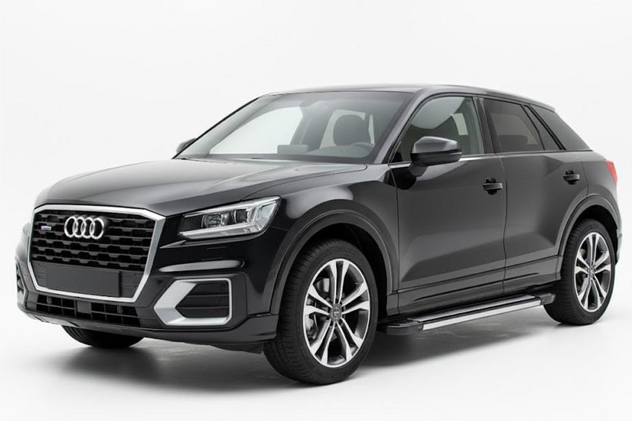 Audi Q2 2016- Trittbretter Rainbow (2 Stk., Aluminium) Image