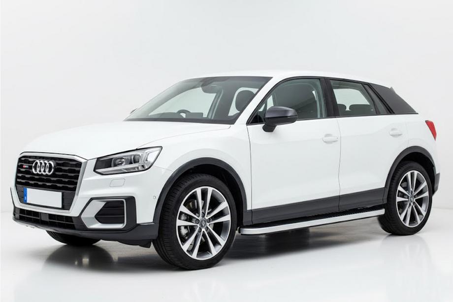 Audi Q2 2016- Seitenschweller Tayga Grey (2 Stk., Aluminium) Foto 1