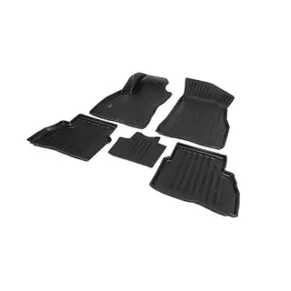 Stingray 3D Gummimatten (5 Stk, Polyurethan) Fiat Doblo II 2010-2022 Foto 2