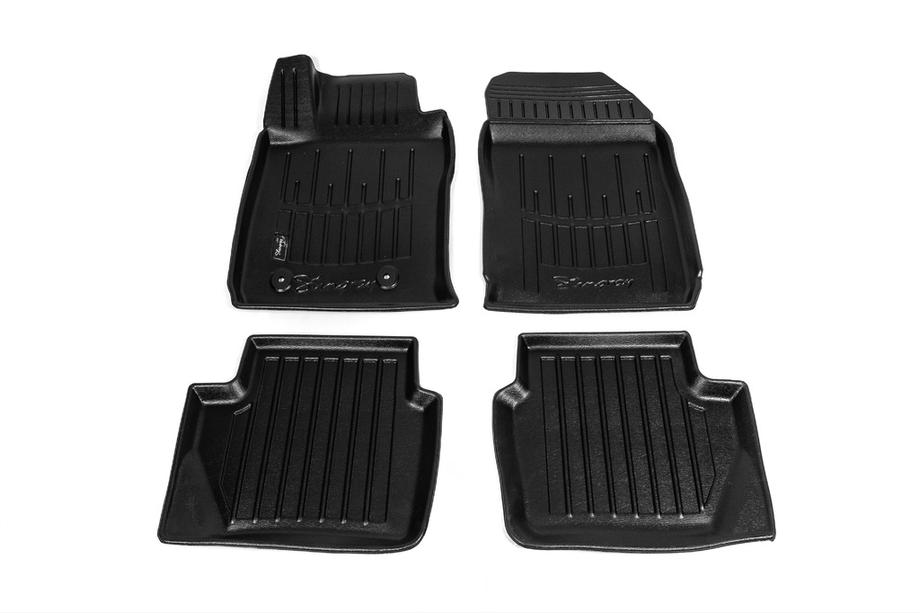 Ford Fiesta 2008-2017 3D Gummimatten Stingray für USA (4 Stk, Polyurethan) Foto 1