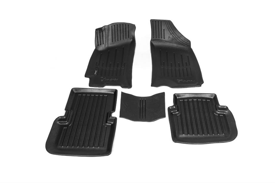 Chevrolet Lanos 1998–2017 Stingray 3D Gummimatten (5 Stk, Polyurethan) Image