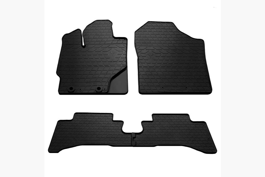 Toyota Yaris 2010-2020 Gummimatten Hybryd (4 Stk, Stingray Premium) Foto 1