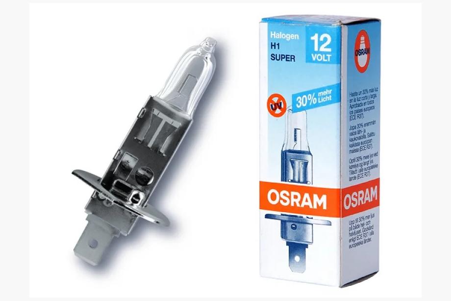 Osram H1 55W 64150SUP Super +30% Scheinwerferlampe Foto 1