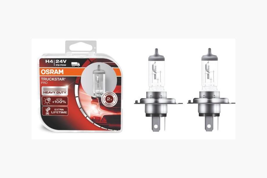 Osram H4 75/70W TruckStar 24V 64196TS Hauptscheinwerferlampe Foto 1
