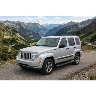 Trittbretter Allmond Black (2 Stk., Aluminium) Jeep Cherokee/Liberty 2007-2013 Foto 1
