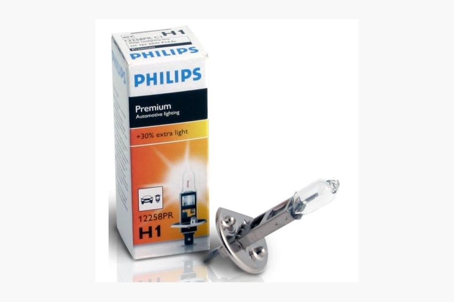 Philips H1 55W 12258PR Premium +30% Scheinwerferlampe Foto 1