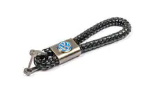 Volkswagen Leder Schlüsselanhänger V1 mit Volkswagen Logo Foto 2