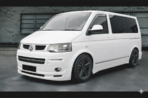 Volkswagen T5 2010-2015 Frontstoßstangenaufsatz ABT Original (grundiert zum Lackieren) Foto 1
