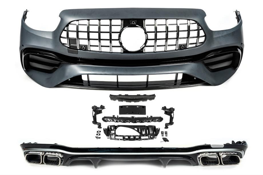 Mercedes E-class W213 2016-2023 AMG E63 Bodykit Komplettset (für 2020-2024) Foto 2