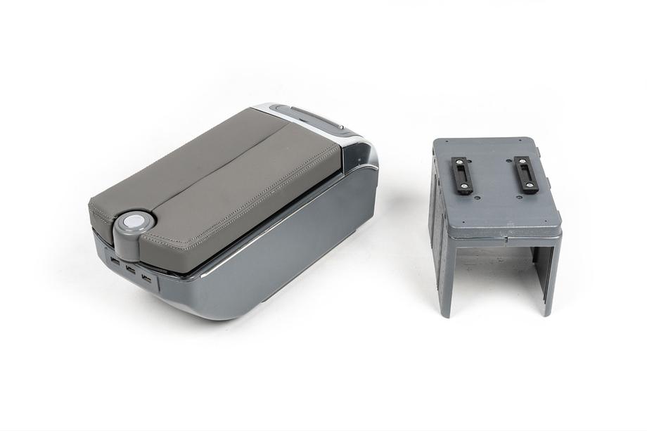 Universelle Armlehne mit USB (Grau) Foto 2