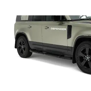 OEM Black Seitliche Trittbretter (für 110/130, 2 Stk.) Foto 1