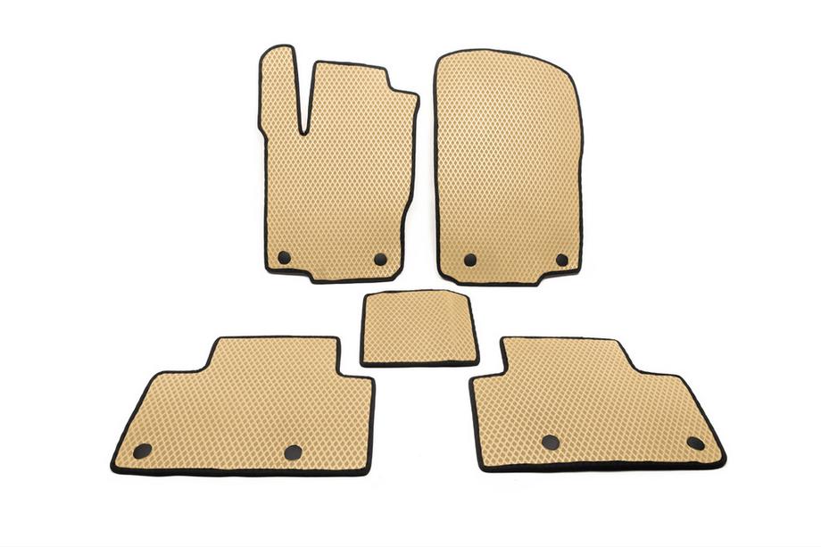 Mercedes GL/GLS class X166 2012-2019 EVA Fußmatten (Beige) Image
