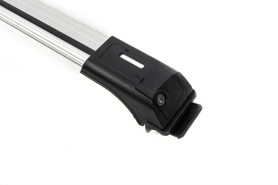 Dachträger für Standardreling abschließbar Skybar V1 (2 Stk) bis 110cm, grau Foto 7
