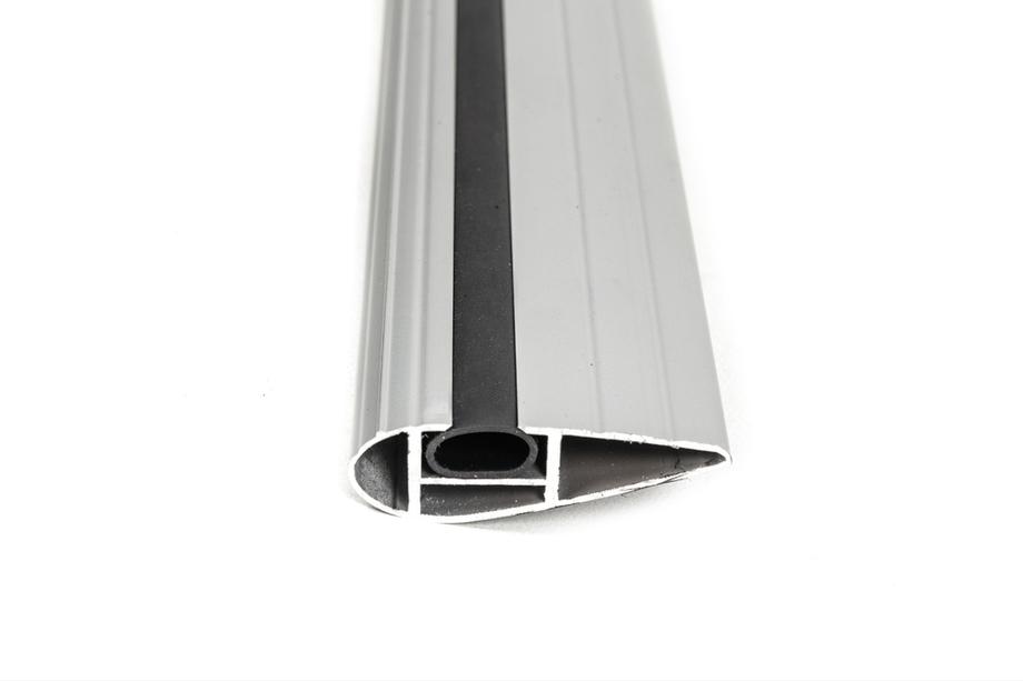 Dachträger für Standardreling abschließbar Skybar V1 (2 Stk) bis 110cm, grau Foto 13
